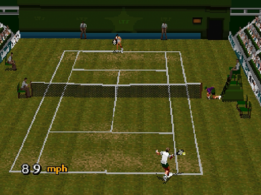 Break Point Tennis screenshot 3 for Sega Saturn